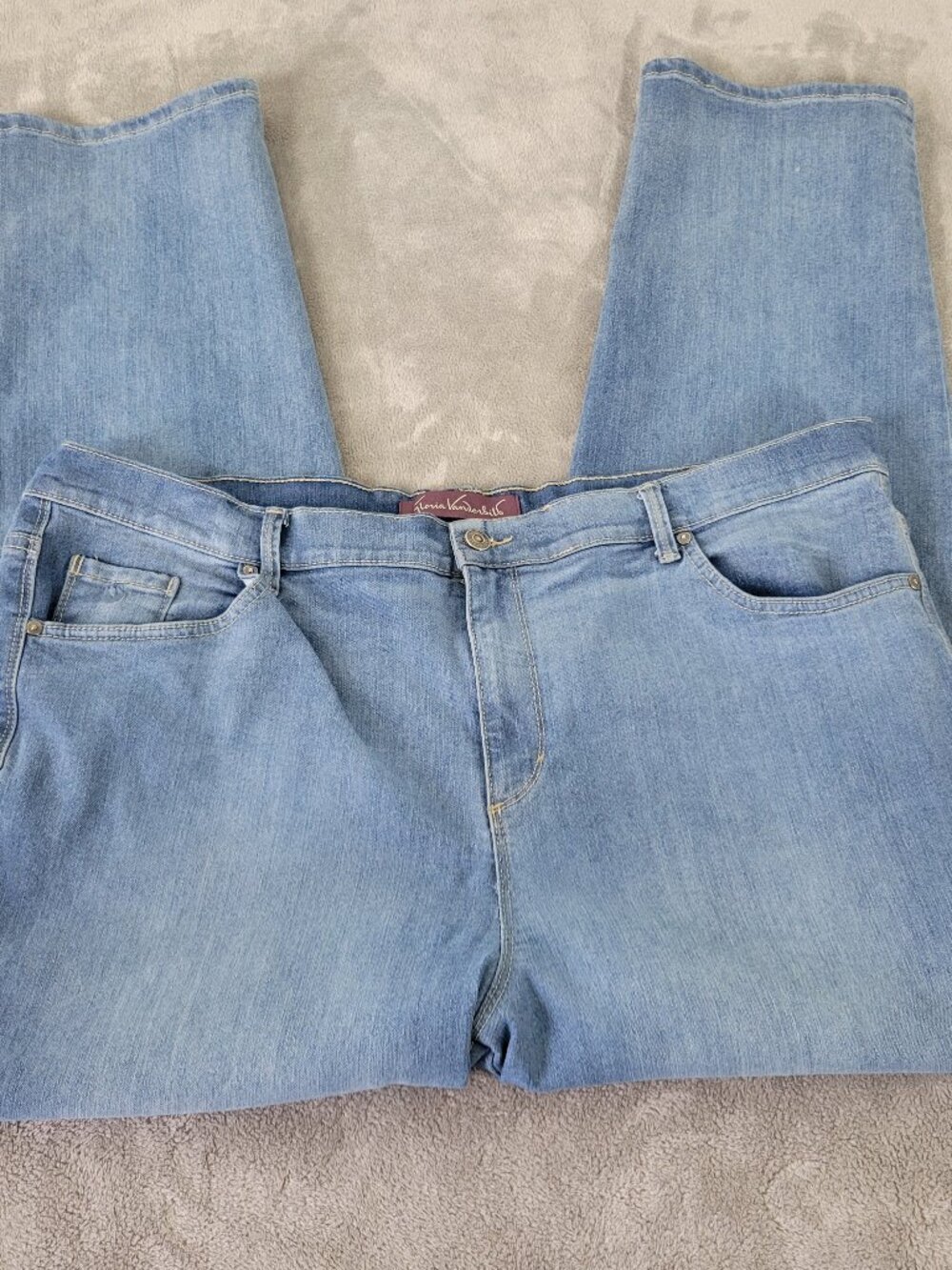 Gloria Vanderbilt Amanda Women's Jeans Size 20W Blue Medium Wash SL96E